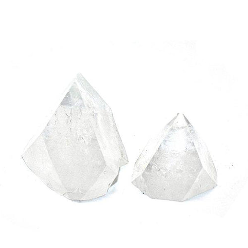 Clear Apophyllite Duo