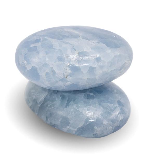 Blue Calcite Duo
